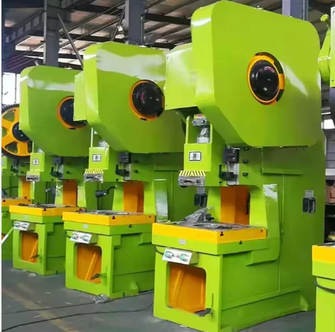 J21 Series 125t Open Type Mechanical Power Press Punching Machine with Fixed Table