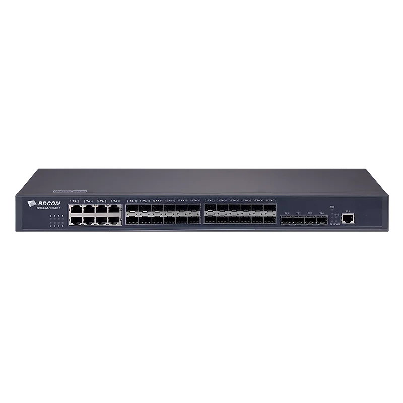  BDCOM S2928EF L2 +(Lite L3) 16-портовый гигабитный для программирования в производственных условиях и 8-портовый комбо управляемый Ethernet-коммутатор 4-портовый 10G