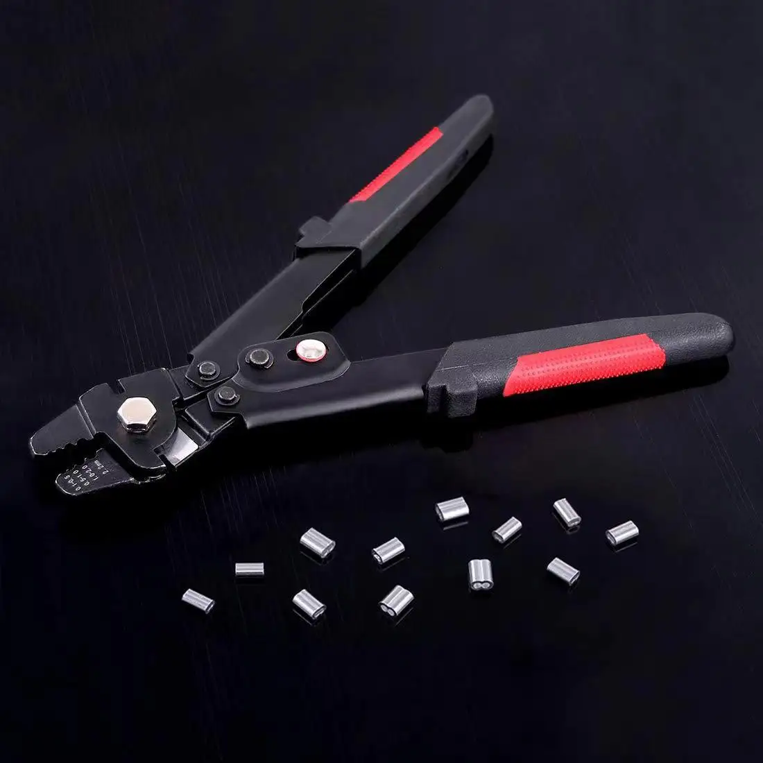 Stainless Steel Crimper Sleeves Tool Wire Rope Swager Terminal Crimpers
