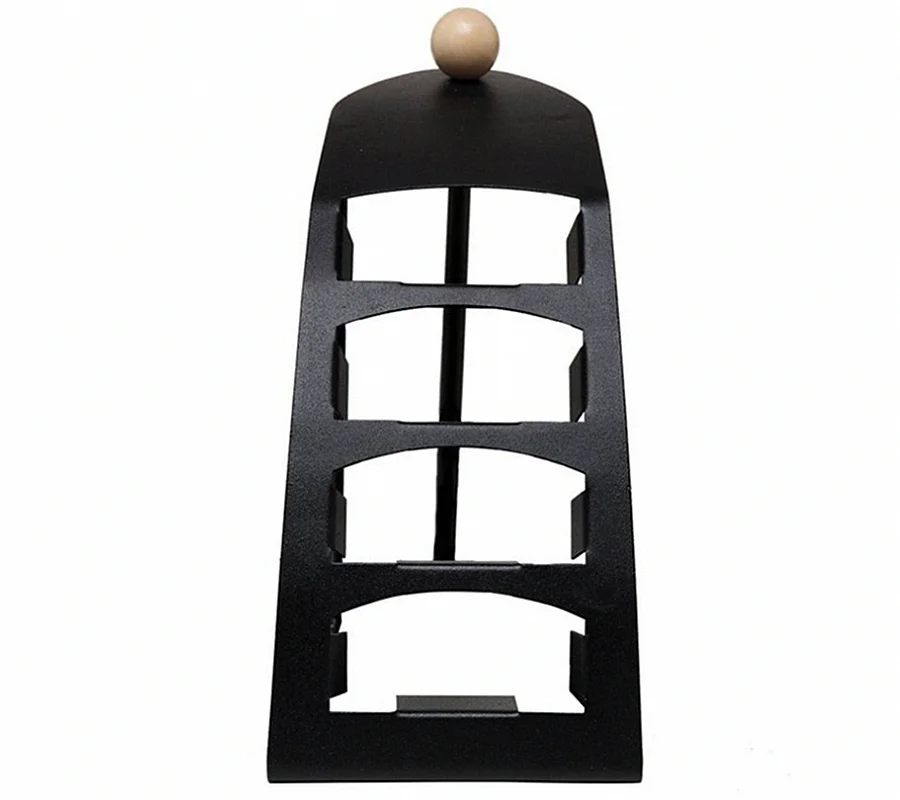 Space Saving Metal TV Remote Control Storage Holder Organize, Iron Cast Caddy Rack