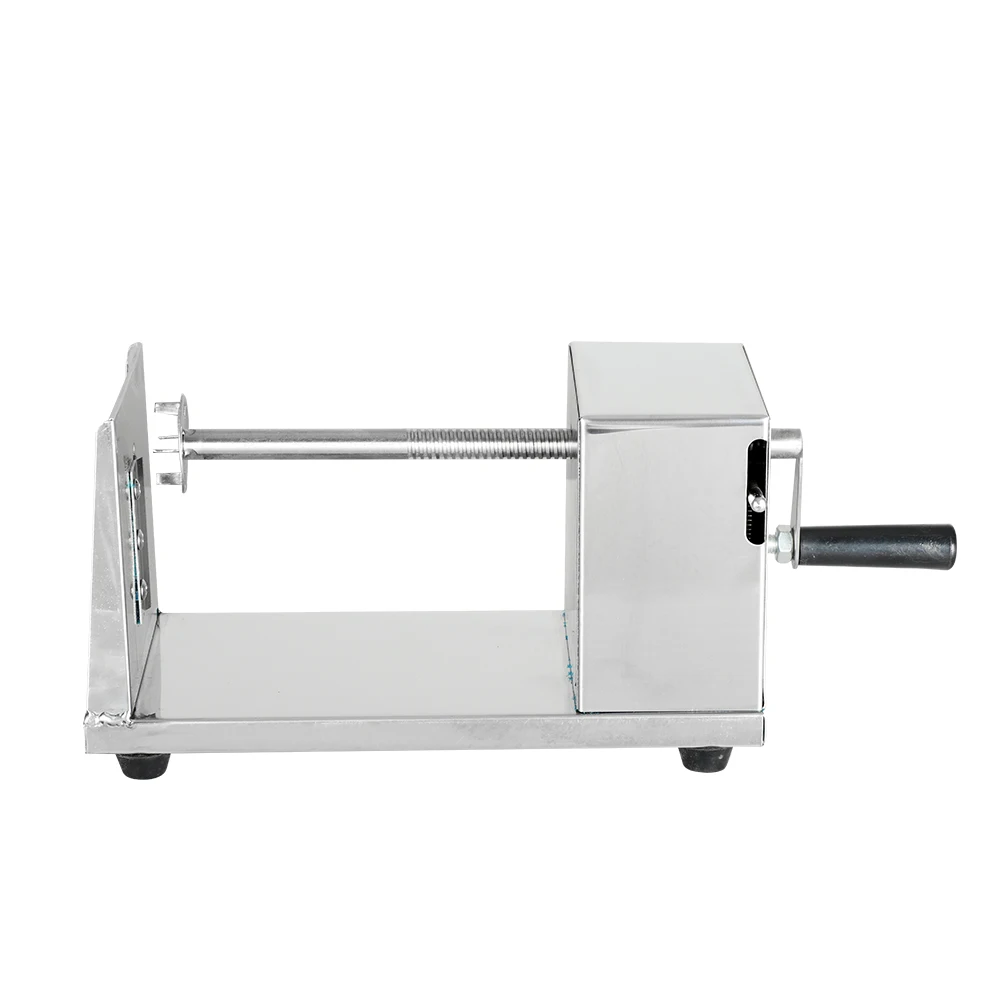 Hot Selling Potato Cutter Crane Stainless Steel Tornado Manual Tower Hand Spiral Potato Chips Cutting Machine Potato Cutter
