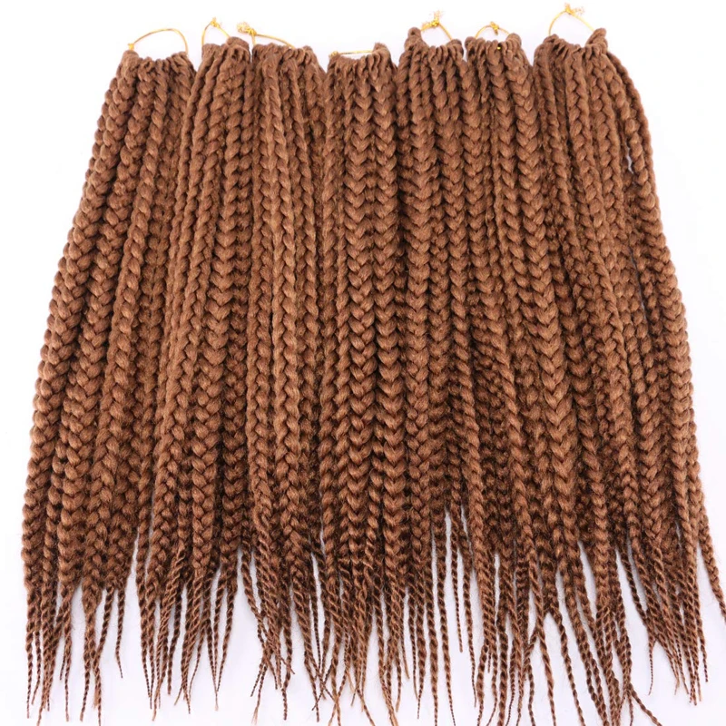 
New high quality beautiful color crochet goddess boxed braids extensions 