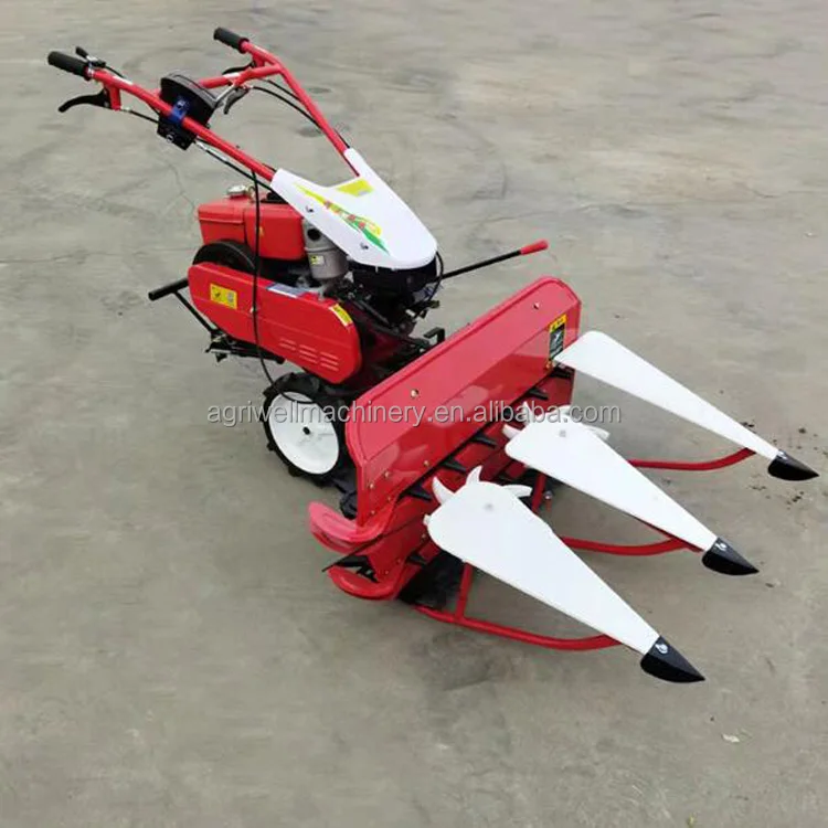 Mini Multifunctional Combine Harvester Reaper Machine for Farm Use Rice Wheat Harvesting