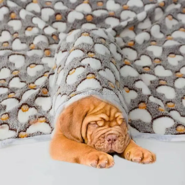 Coral Fleece Pet Dog Blanket,Washable Fluffy Blanket for Puppy Cat Kitten Indoor or Outdoor, Sofa Cushion,Bed Blanket