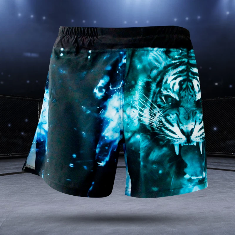 Custom Sublimation Printing Martial Arts Muay Thai Ufc Fighting Boxing Mma Muaythai Shorts