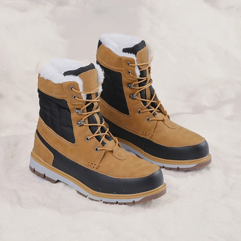 2021 Snow Boots Winter Brand Warm non-slip Men Boots Casual Cotton Winter Autumn Boots Custom