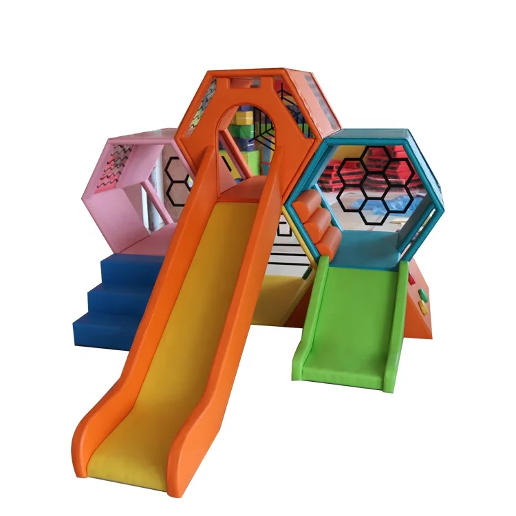 2022 New Design Soft Play Kids Baby Indoor Slide Climbing Slide Indoor Children Preschool Playground