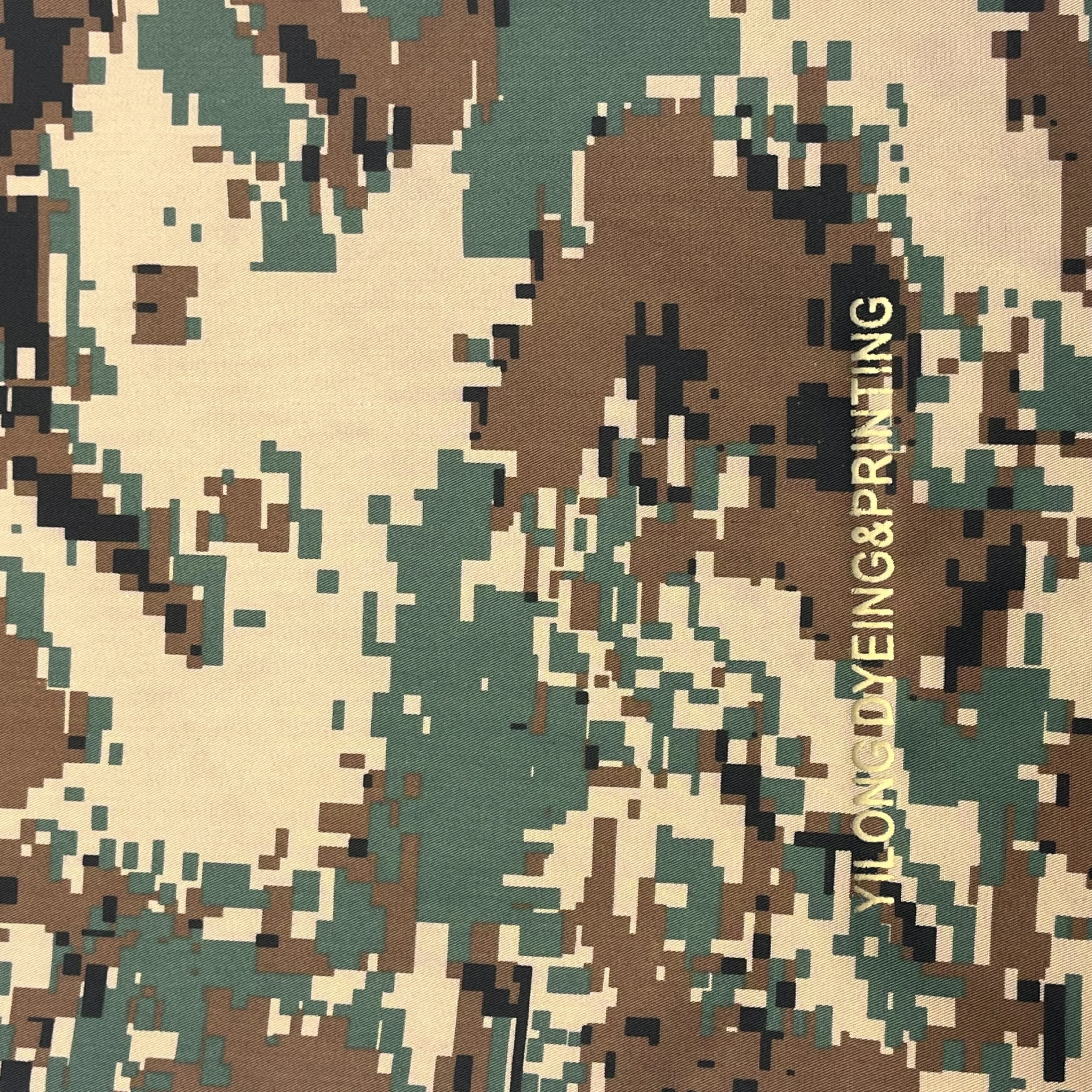 Камуфляжная ткань печать на заказ Tc тканый текстиль полиэстер/хлопок пиксели цифровая производство камуфляжных