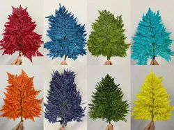 High Quality Flowers Arrangement Decorative Materials Preserved Alpine fern for decor