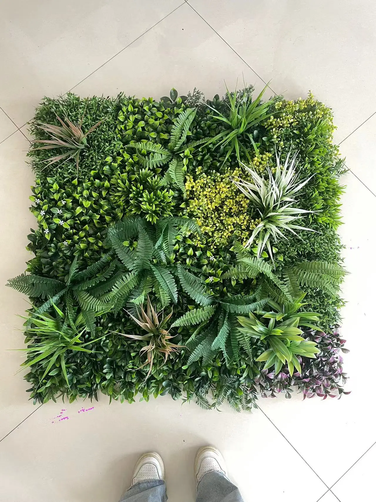 vertical panel plants wall artificial system leaf artificial grass wall artificial green wall