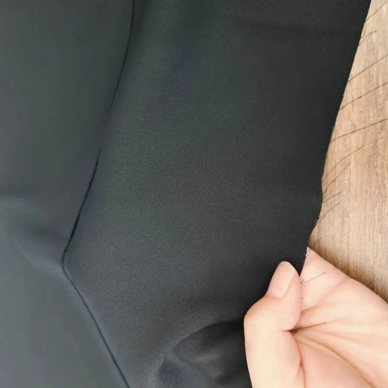 manufacturer of formal black wool peach abaya fabric crepe nida fabric for abaya in china with high quality