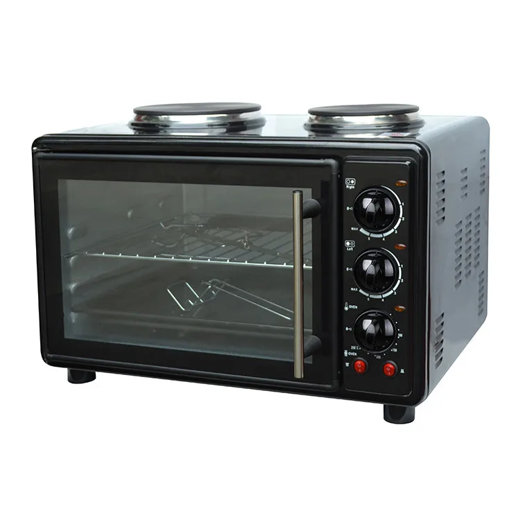 CE GS A13 big oven double glass door electric oven with cooking plate Toaster oven