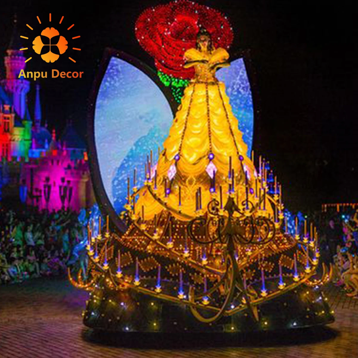 ANPU Decor Commercial Shopping Mall Creative Large Festival Street Decorative Outdoor Christmas Tree (Xmas)