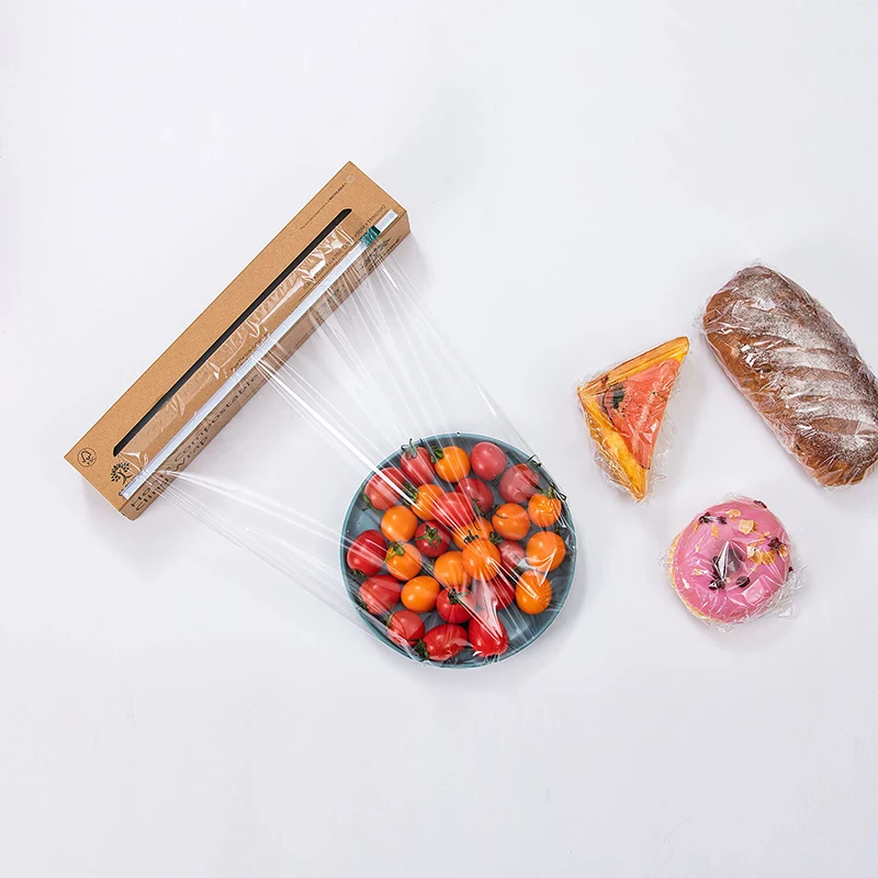 Food Grade High Strength Super Clear PVC Cling Film Food Wrap