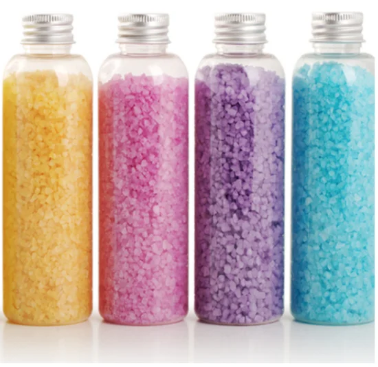 Скраб для ухода за лицом соль ванны товары кожей цветная