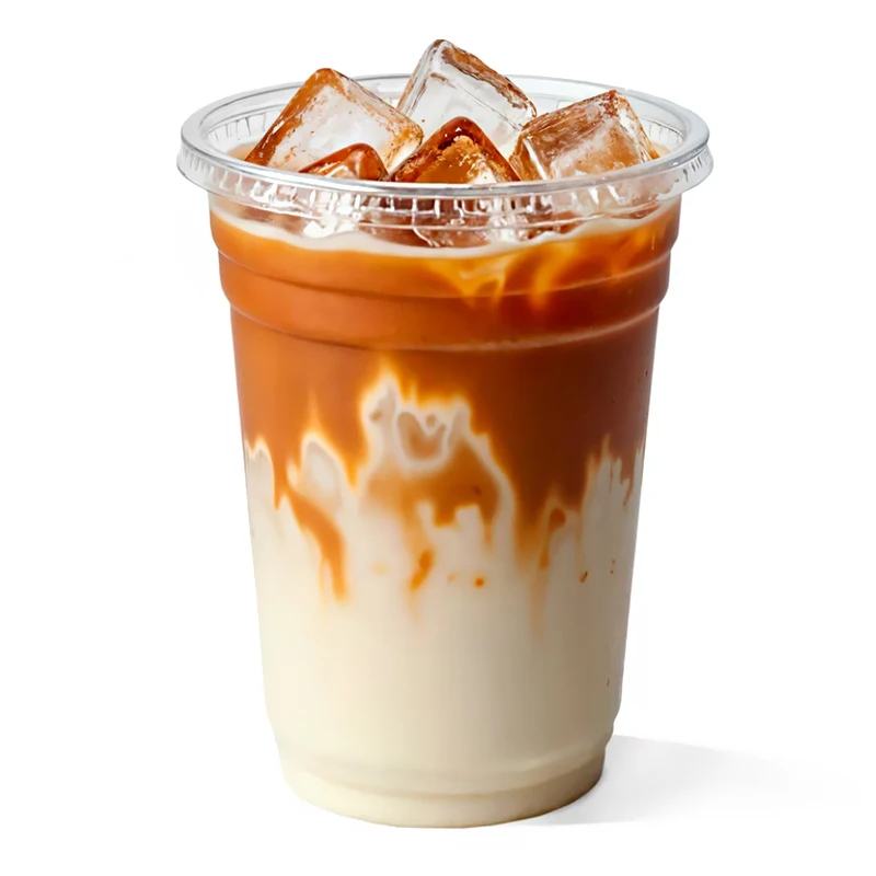 Custom 12 16 24 32Oz Boba Disposable Iced Coffee Juice Bubblemilk Tea Dessert Beverage Party Plastic Drink Cups With Lids