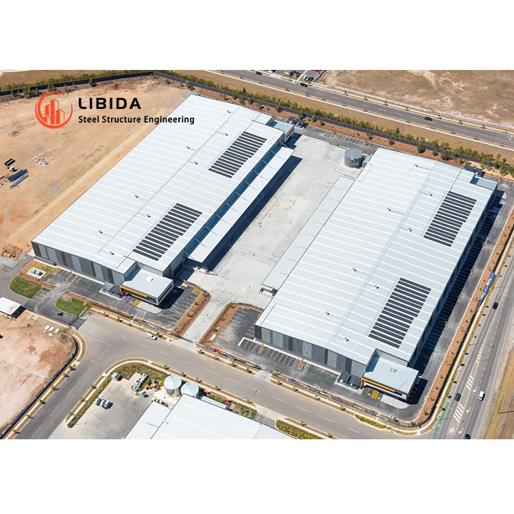 Сборный цех, стальной каркас, сборная стальная конструкция, торговый центр, склад, сборное здание из легкой стали