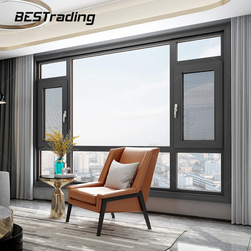 Modern household aluminum alloy doors and windows replacement