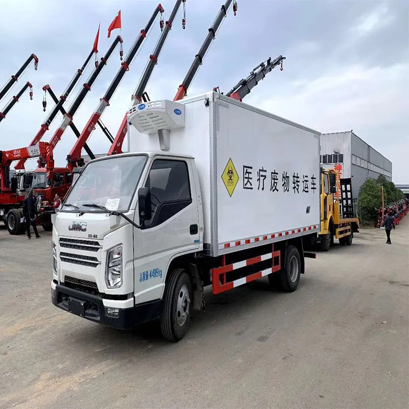 JMC 4x2 RHD транспортное средство для транспортировки медицинских отходов клинических медицинского