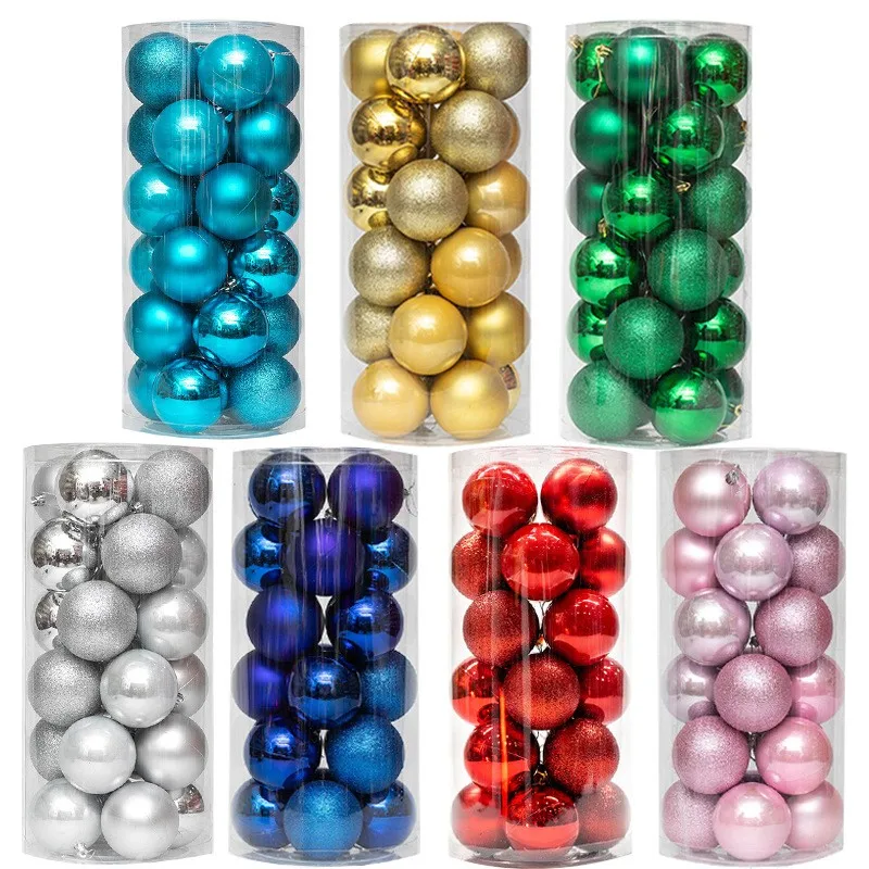 Wholesale Ornament Christmas Crystal Ball Clear Transparent Christmas ball