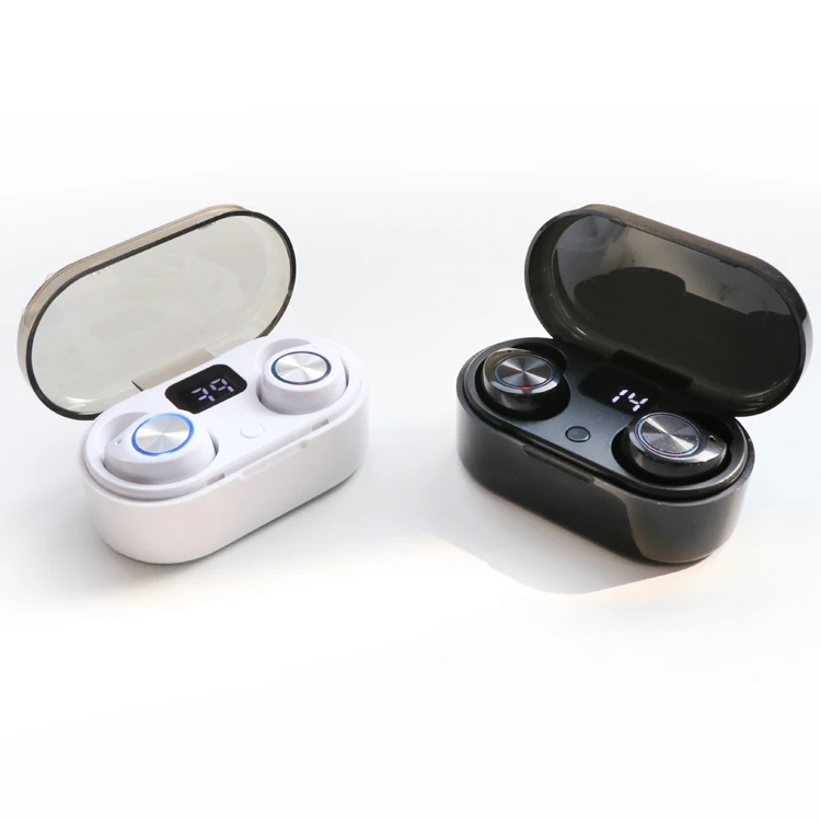 2021 Popular Smallest 5.0 Wireless Gaming Stereo Headset Headphones Tws True Mini Tw80 Earbuds Earphone with Type C Connector