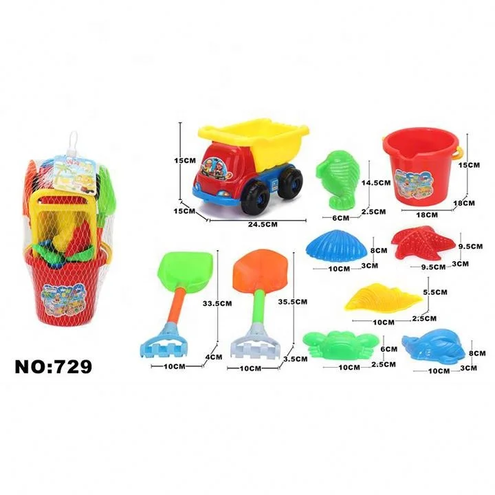 High quality play truck plastic beach molds Indoor and outdoor kids toys sand toy