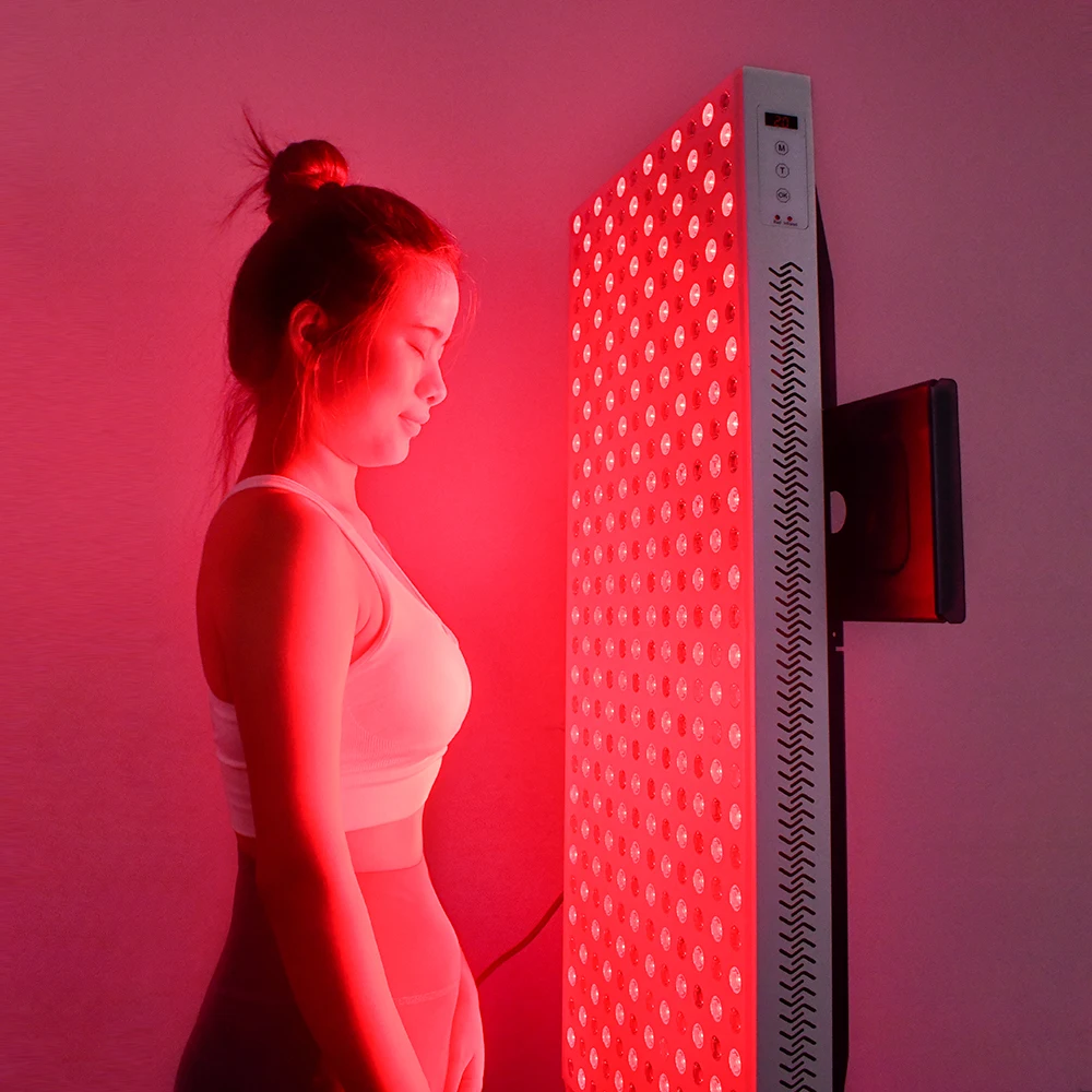 SGROW 1800W Professional Dual Chip LED Red Infrared Light Therapy Panel medical grade Red LED Light Therapy Device For Skin Care