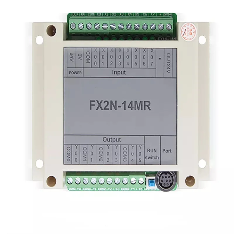 FX2N-14MR FX2N-14MT PLC промышленная плата управления NTC термопара 8 вход 6 выход 6AD 2DA и RS485 RTC