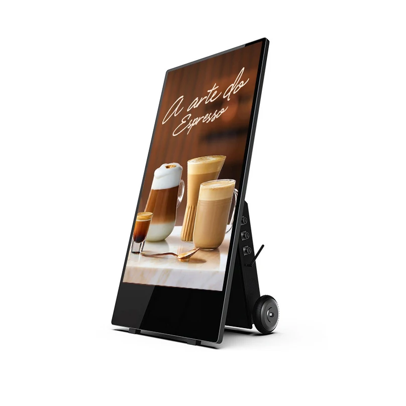 High Quality Portable Android Smart Kiosk Display for Advertising Convenient Storefront Solution
