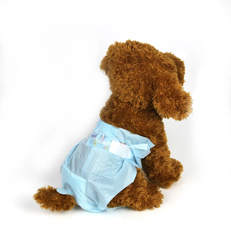 China factory free sample disposable full size female pet dog diapers