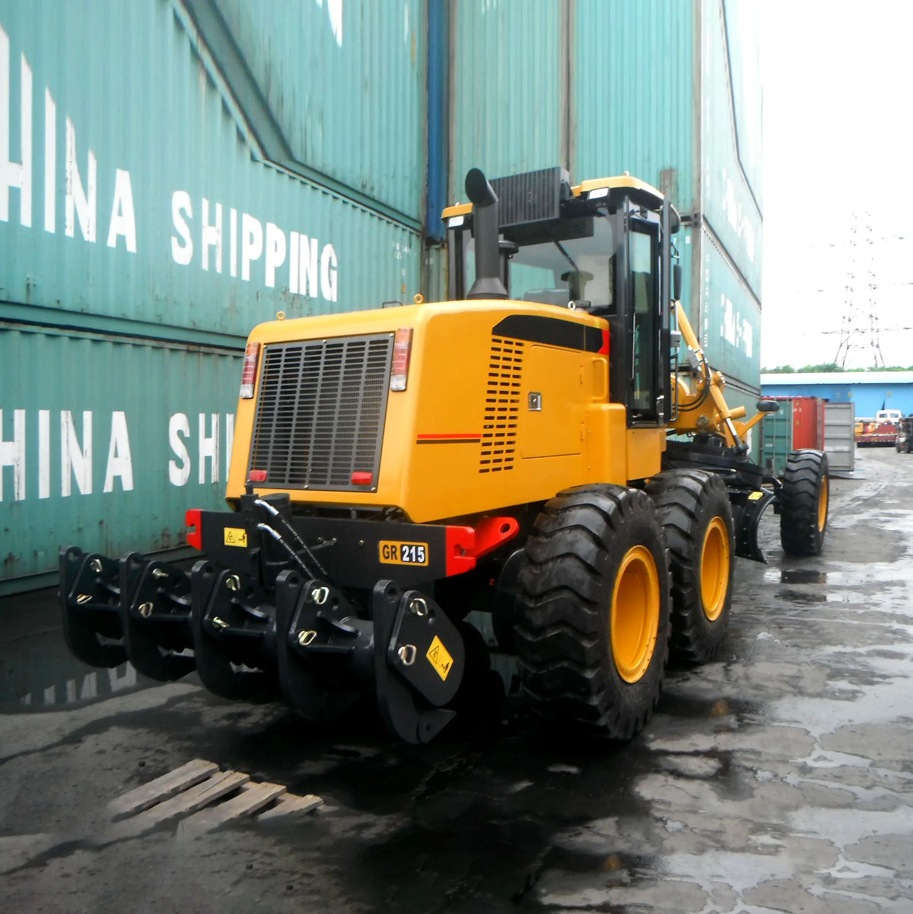 New 215HP 18 ton 19 ton motor grader front dozer back ripper GR2153