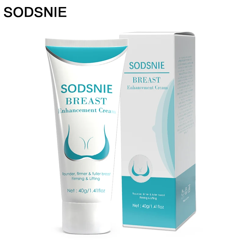 Breast Enhancement Cream Improve Sagging Anti-Aging Firmness Sexy Promote Secondary Development Collagen Breast Care 40g