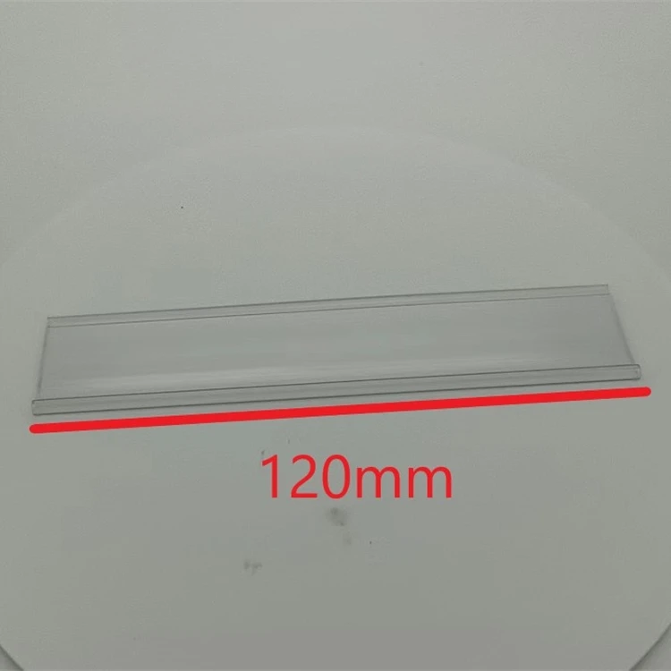 Wholesale Custom Clear PVC Self-Adhesive Scan Shelf Label Display Scan Data Label Strip For Supermarket Shelf