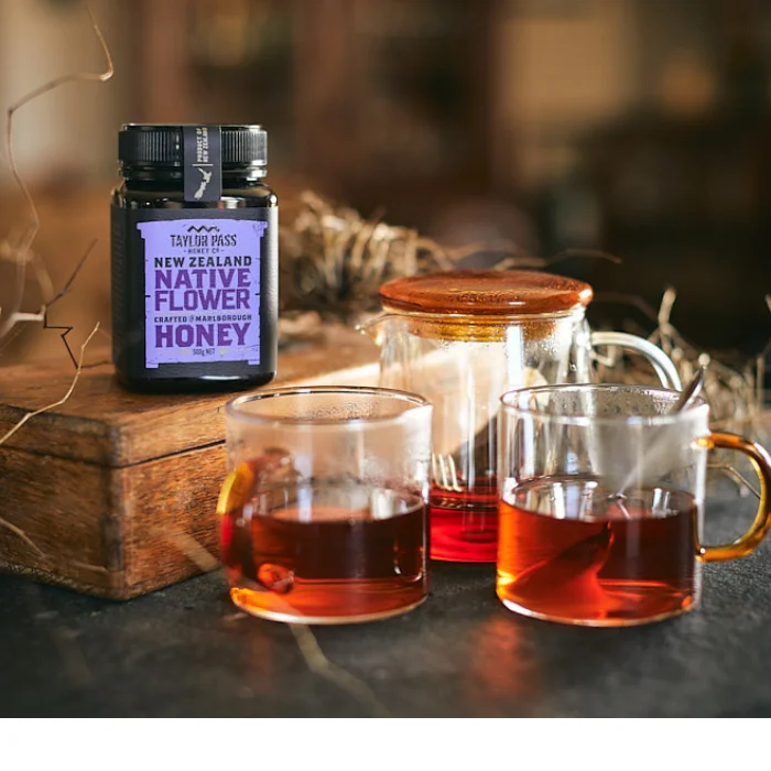 Velvety Texture Slightly Drier Style New Zealand Origin Certified Sustainable Award Winning Non-GMO Native Flower Honey 375g