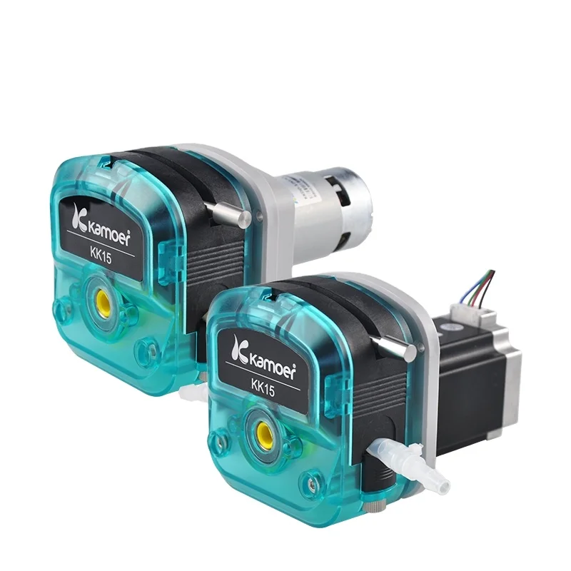 Kamoer KKDD/KKTS 12V/24V Multi-stage Gear Transmission DC Motor Peristaltic Pump For Liquid Transfer