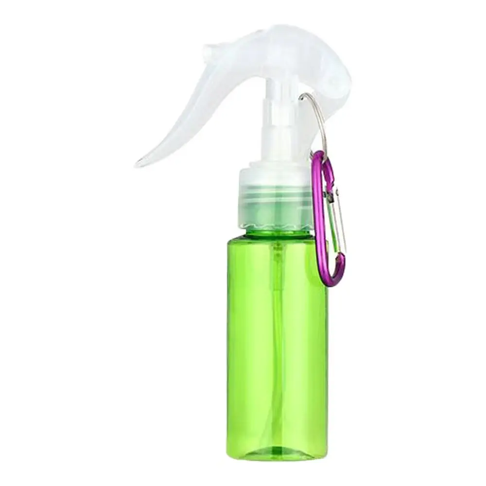 20/410 Plastic PET Colorful Hand Sanitizer Alcohol Spray Bottle with Mini Trigger Mouse Sprayer and Carabiner