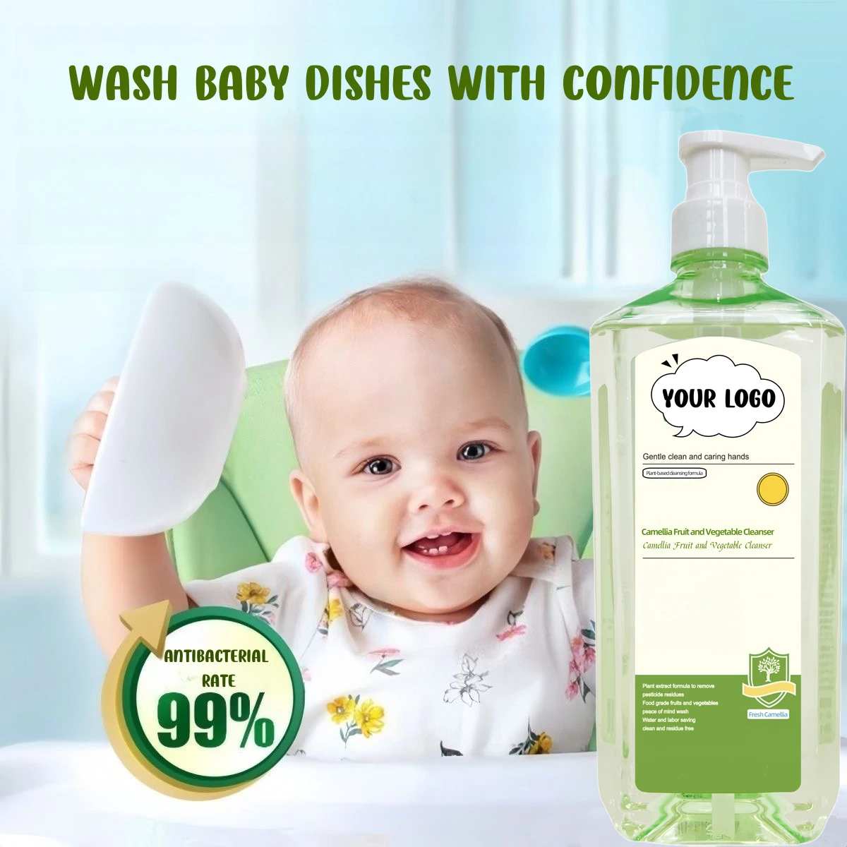 disposable fruit cleaner detergent type cleaner antimicrobial fruit & vegetable treatment
