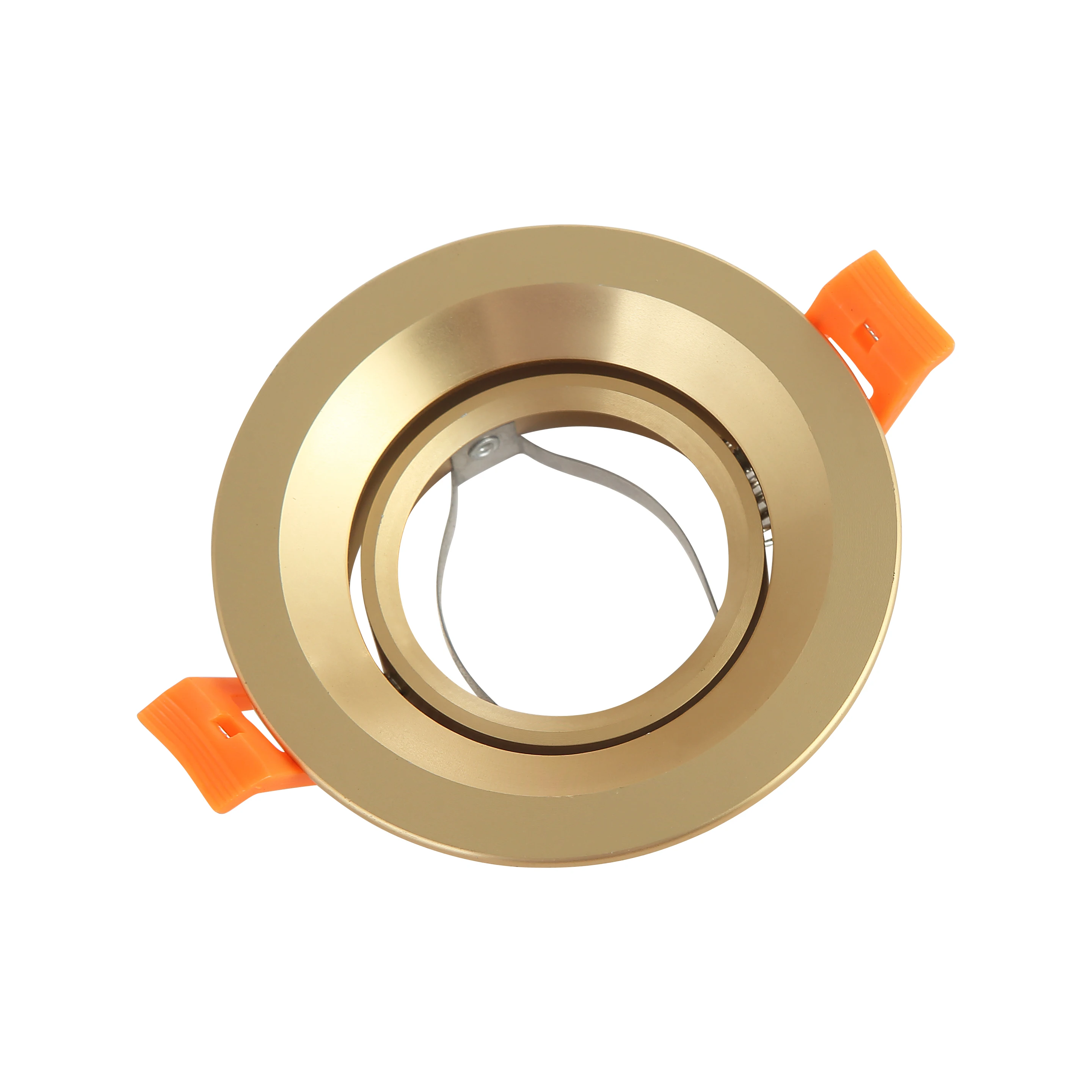 Round recessed new design white silver Aluminum downlight Commercial adjustable lighting led spotlights for home office hotel