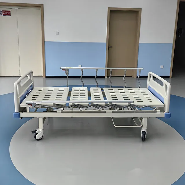 HAOHAN 039 Manual Hospital Nursing Bed One Functions Fast Delivery Professional Team Cheap Medical Bed Hospital