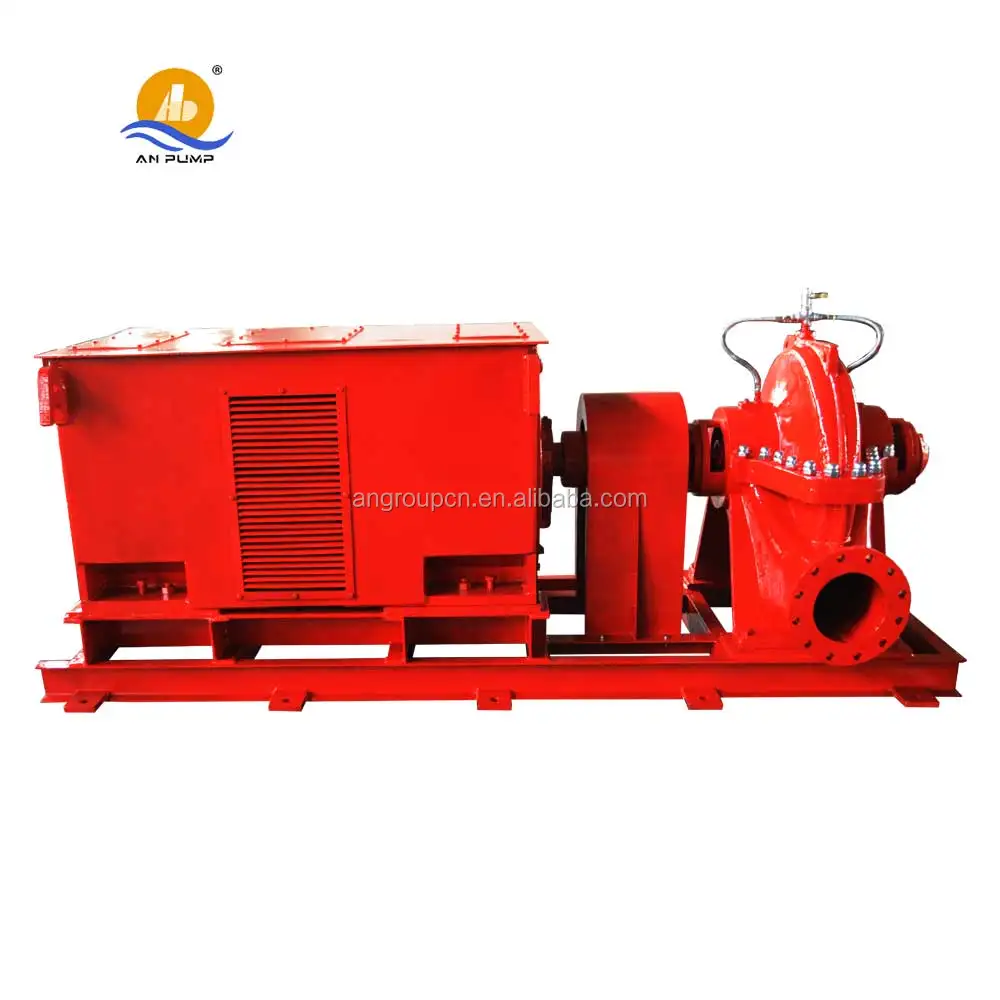 Large Capacity Split Case Double Suction 6kv/10kv High Voltage Electric Water Pump
