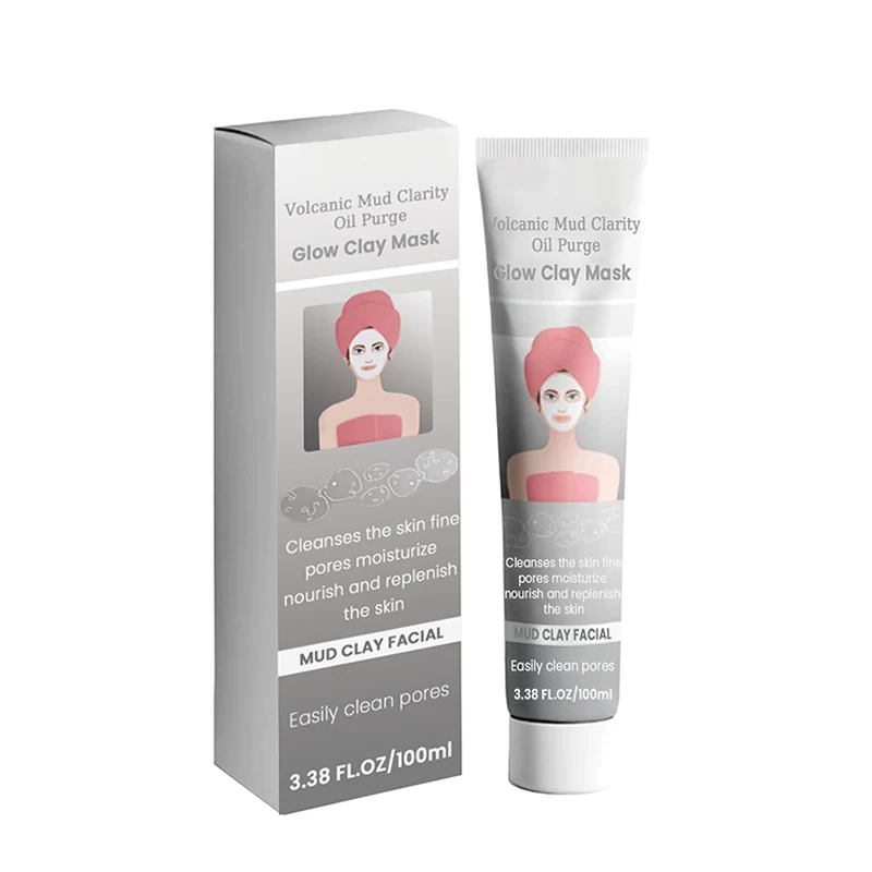 Factory Price Private Label mascarilla Natural Organic Hydro Jelly Skin Revitalizer Blackhead Removal Moisturizing Clay Mask