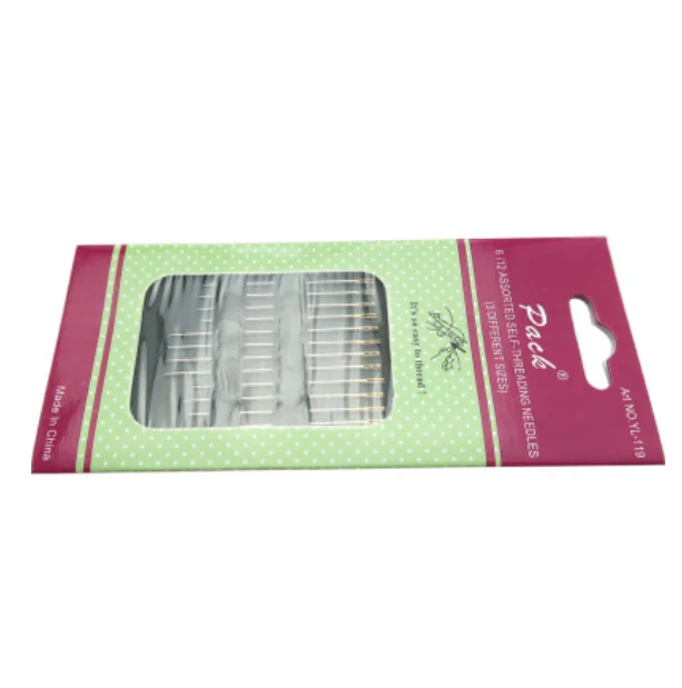 Assorted self-threading needle DIY hand stitch blind needle