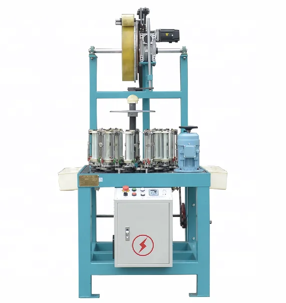 12 шпинделя однотонные косы оплеточная машина