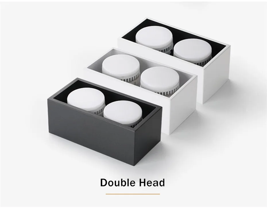 Surface Mounted Spot Led Downlight LED Ceiling Lamp 8W 13W Led Bulb Replaceable Spot Light 45 Degree Rotation For Home Lighting