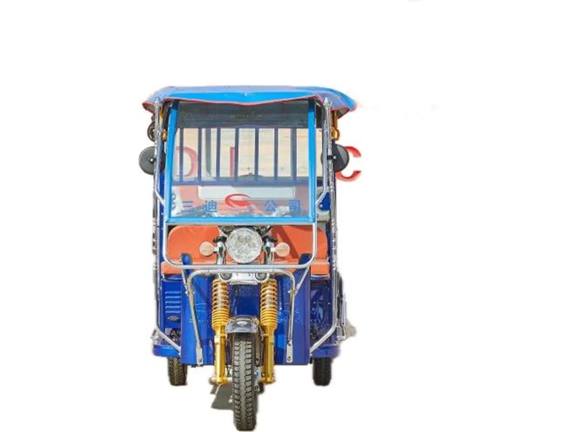 Большие сиденья для пассажирского трехколесного такси 6 Passnger одобрение Bajaj