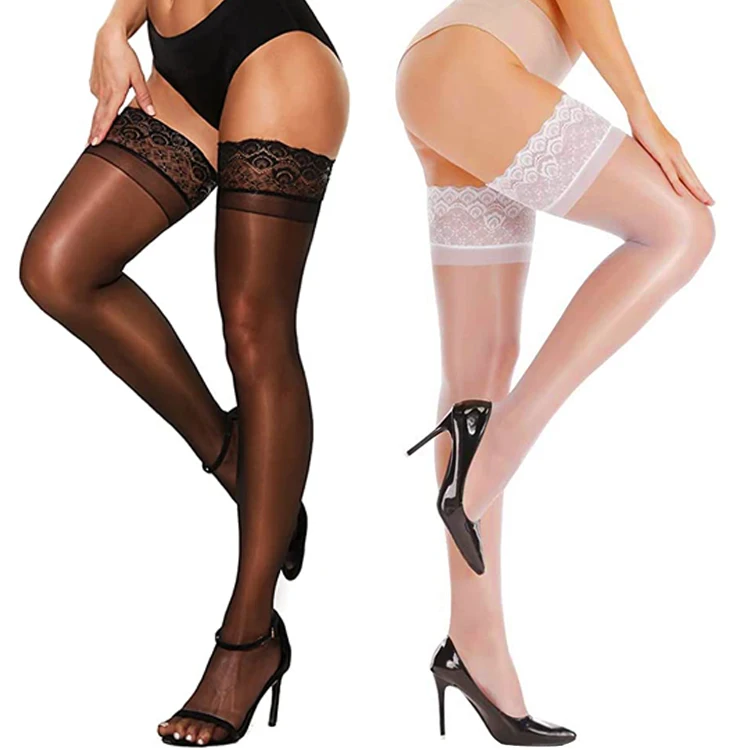 Stockings Factory Reinforce Toe Plus Size Sexy Black Lace Stocking Women Hot Long Stockings Sock