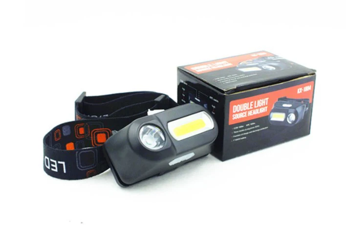 
super bright XPE+COB bulb led lightweight headlamp head torch lamp waterproof headlight 