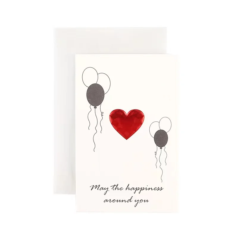Customizable Luxury Greeting Card Exclusive DIY Personalized Postcard Handwritten Thank You Card Gift Small Businesses Paper