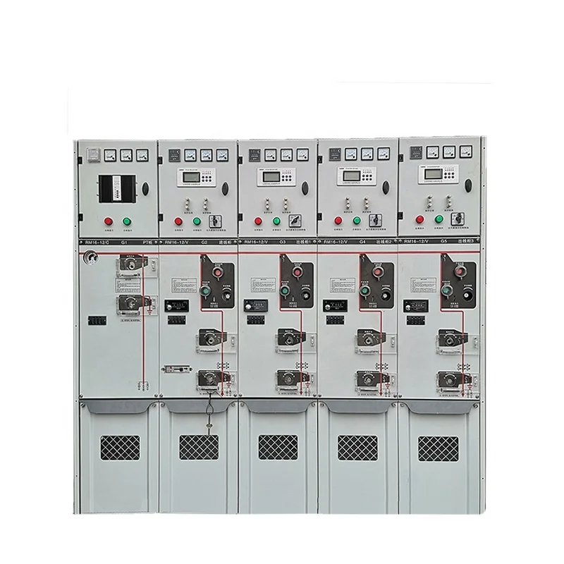 SRM 12KV 630A 1250A Fully insulated and fully enclosed high voltage inflatable Power distribution switchgear