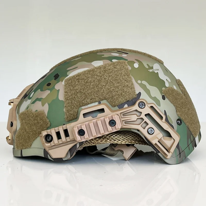 High Quality Custom Combat Helmet Safety Tactical Level .44 9mm Fast Kevlars Aramid Helmet With Wendy